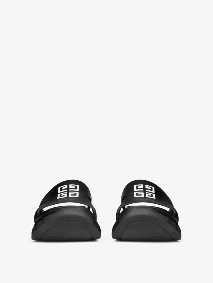 Givenchy Marshmallow Flat Sandals In Rubber Black Men Slides and Sandals Givenchy Marshmallow Flat Sandals In Rubber Black Men Slides and Sandals