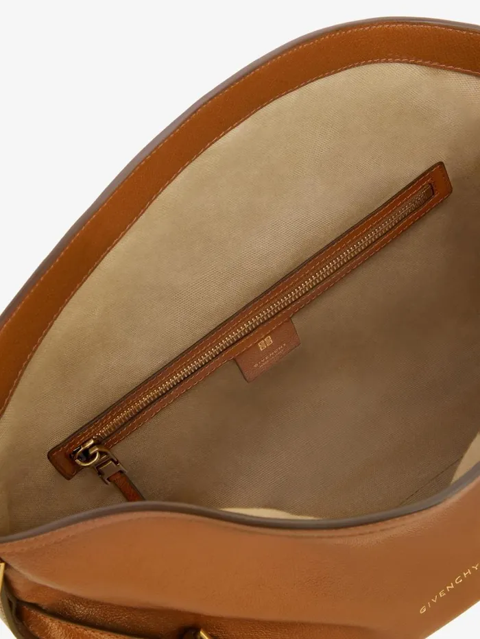 Givenchy Medium Voyou Bag In Leather Soft Tan Women Shoulder Bags Givenchy Medium Voyou Bag In Leather Soft Tan Women Shoulder Bags