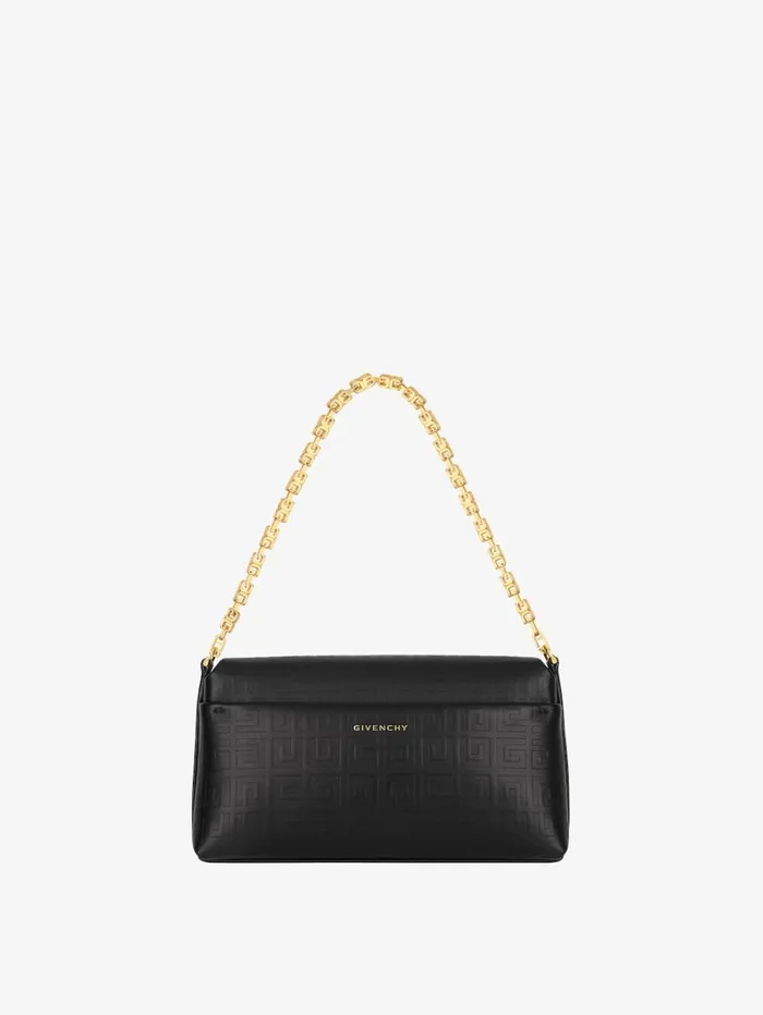 Givenchy Small 4G Soft Bag In 4G Leather Black Women Crossbody Bags Givenchy Small 4G Soft Bag In 4G Leather Black Women Crossbody Bags