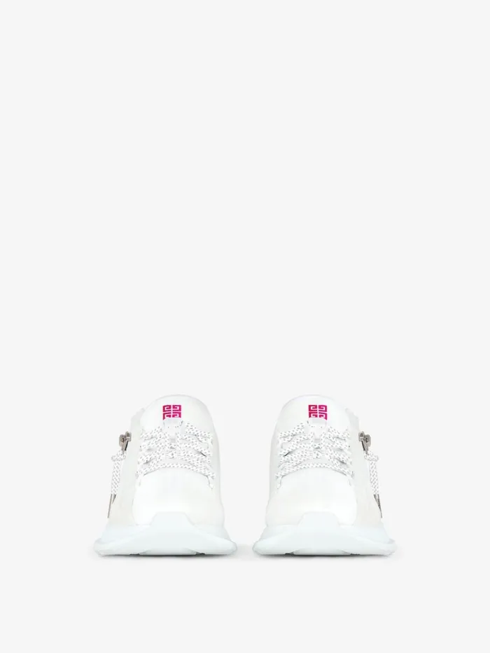 Givenchy Spectre Runner Sneakers In Synthetic Fiber With Zip Whitefuchsia Women Sneakers Givenchy Spectre Runner Sneakers In Synthetic Fiber With Zip Whitefuchsia Women Sneakers