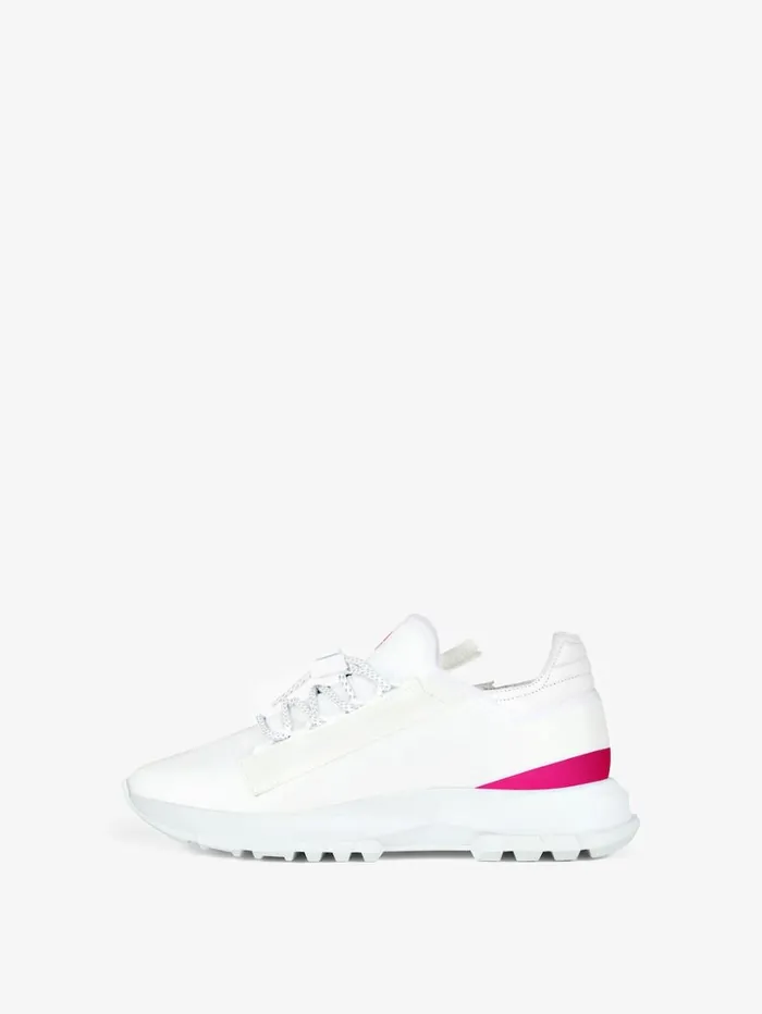 Givenchy Spectre Runner Sneakers In Synthetic Fiber With Zip Whitefuchsia Women Sneakers Givenchy Spectre Runner Sneakers In Synthetic Fiber With Zip Whitefuchsia Women Sneakers