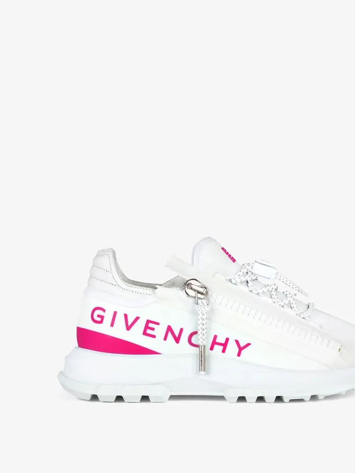 Givenchy Spectre Runner Sneakers In Synthetic Fiber With Zip Whitefuchsia Women Sneakers Givenchy Spectre Runner Sneakers In Synthetic Fiber With Zip Whitefuchsia Women Sneakers