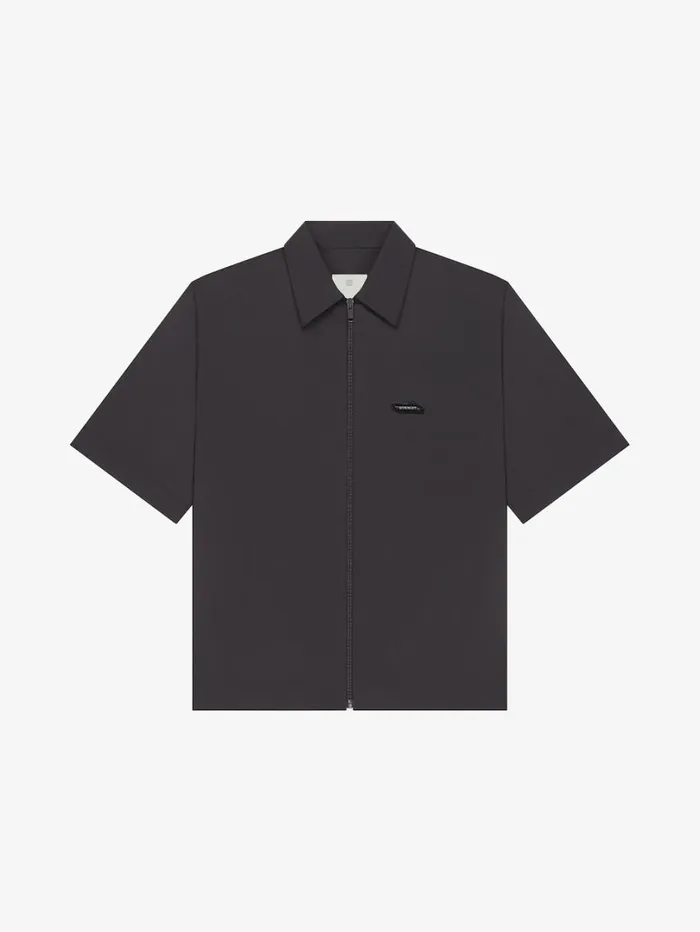 Givenchy TKMX Boxy Fit Shirt Black Men Shirts