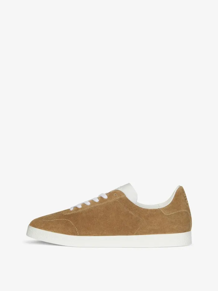 Givenchy Town Sneakers In Suede Light Brown Men Sneakers Givenchy Town Sneakers In Suede Light Brown Men Sneakers