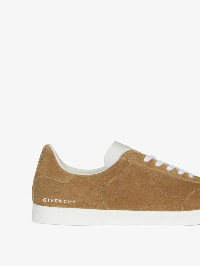 Givenchy Town Sneakers In Suede Light Brown Men Sneakers Givenchy Town Sneakers In Suede Light Brown Men Sneakers