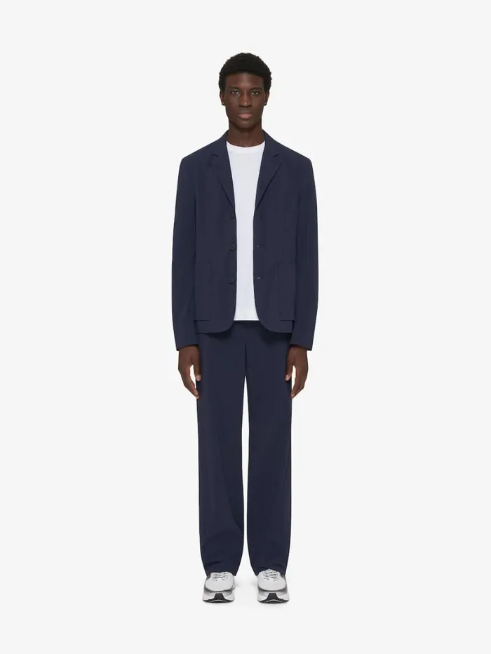 Givenchy Travel Jacket Night Blue Men Coats and Jackets