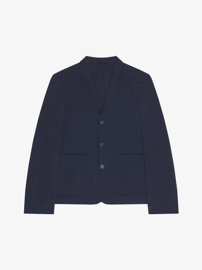 Givenchy Travel Jacket Night Blue Men Coats and Jackets