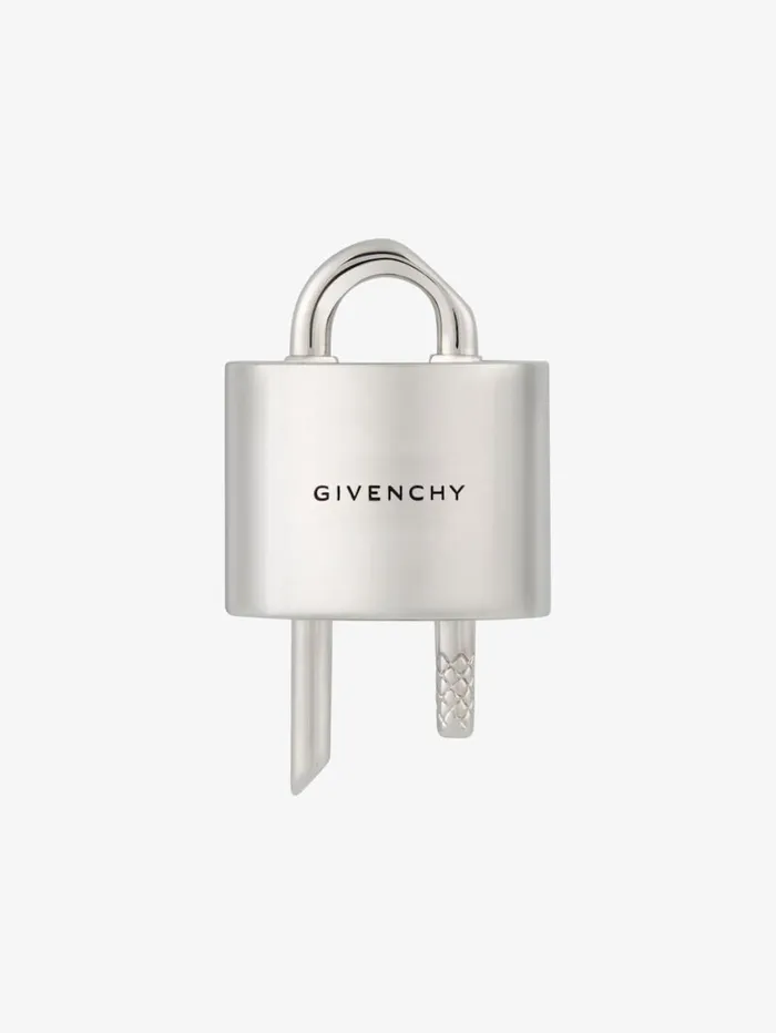 Givenchy U Lock Ring In Metal Silvery WomenMen Jewelry Givenchy U Lock Ring In Metal Silvery WomenMen Jewelry