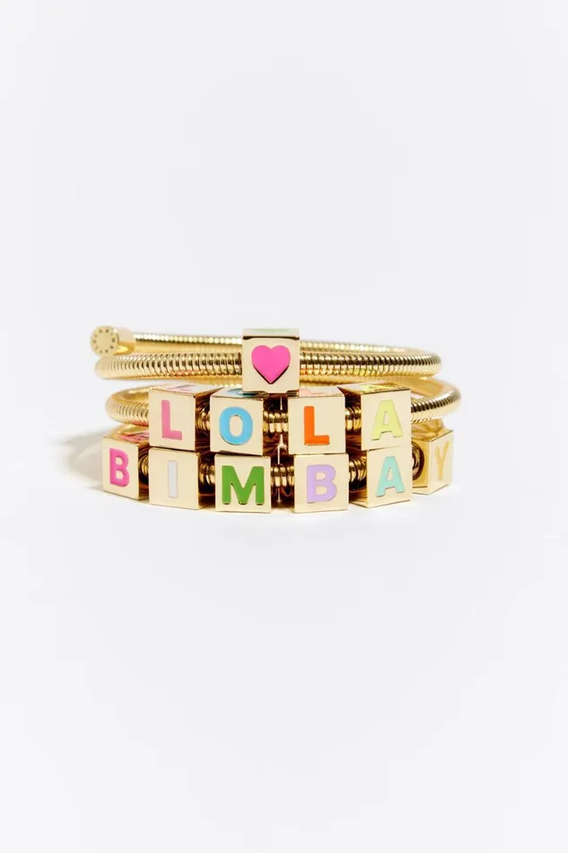 Golden Coil Chain Logo Bracelet Gold Women Bimba Y Lola Jewelry Golden Coil Chain Logo Bracelet Gold Women Bimba Y Lola Jewelry