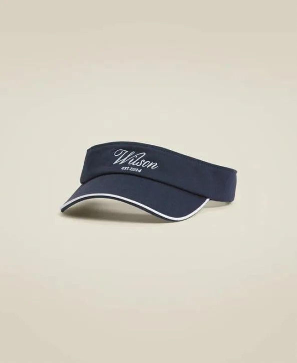Hats Women Wilson Classic Visor Classic Navy