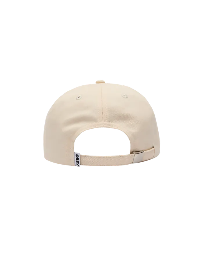 HEADWEAR ICON PATCH HAT Unbleached 8211 OBEY Clothing Men