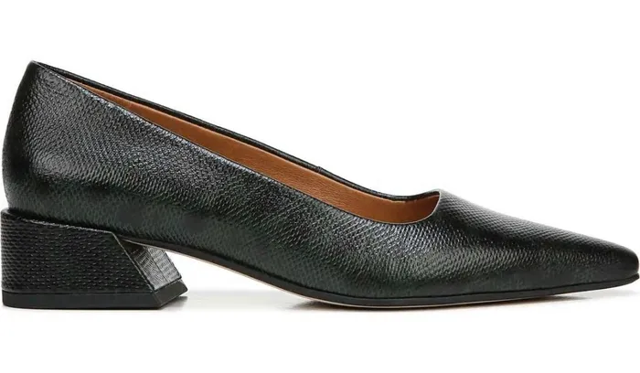 Heels Women Franco Sarto Sarto Modena Block Heel Pump Pine Leather