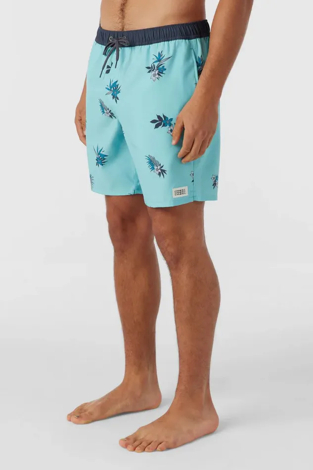 HERMOSA ELASTIC WAIST 17034 SWIM TRUNKS Aqua Haze Men O039NEILL Type