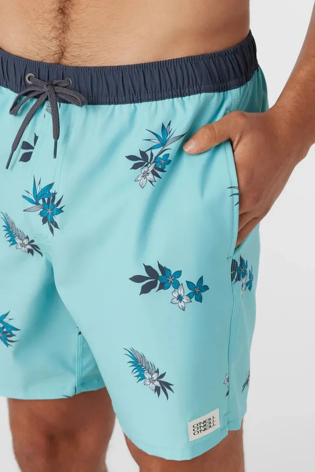 HERMOSA ELASTIC WAIST 17034 SWIM TRUNKS Aqua Haze Men O039NEILL Type