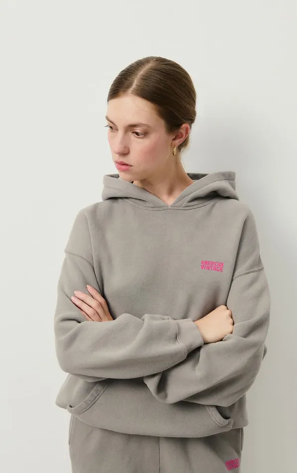 Hoodie Izubird Vintage Beaver Women American Vintage Sweatshirts