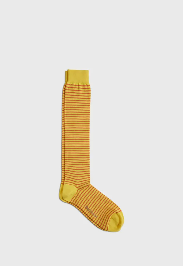 Horizontal Stripe Sock Navy Socks Paulstuart Mens