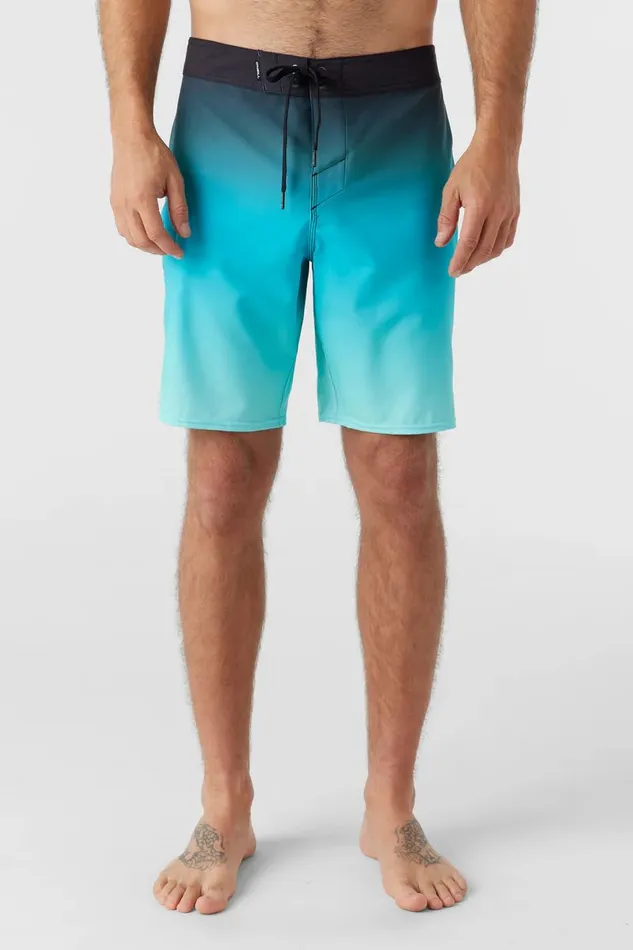 HYPERFREAK HEAT FADE 19034 BOARDSHORTS Peacock Blue Men O039NEILL Length