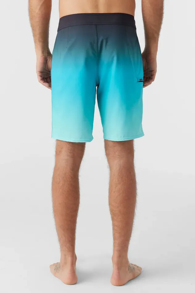 HYPERFREAK HEAT FADE 19034 BOARDSHORTS Peacock Blue Men O039NEILL Length