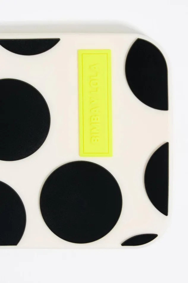 Ivory Dots Silicone IPhone 15 Case Ivory Women Bimba Y Lola Phone Cases Ivory Dots Silicone IPhone 15 Case Ivory Women Bimba Y Lola Phone Cases