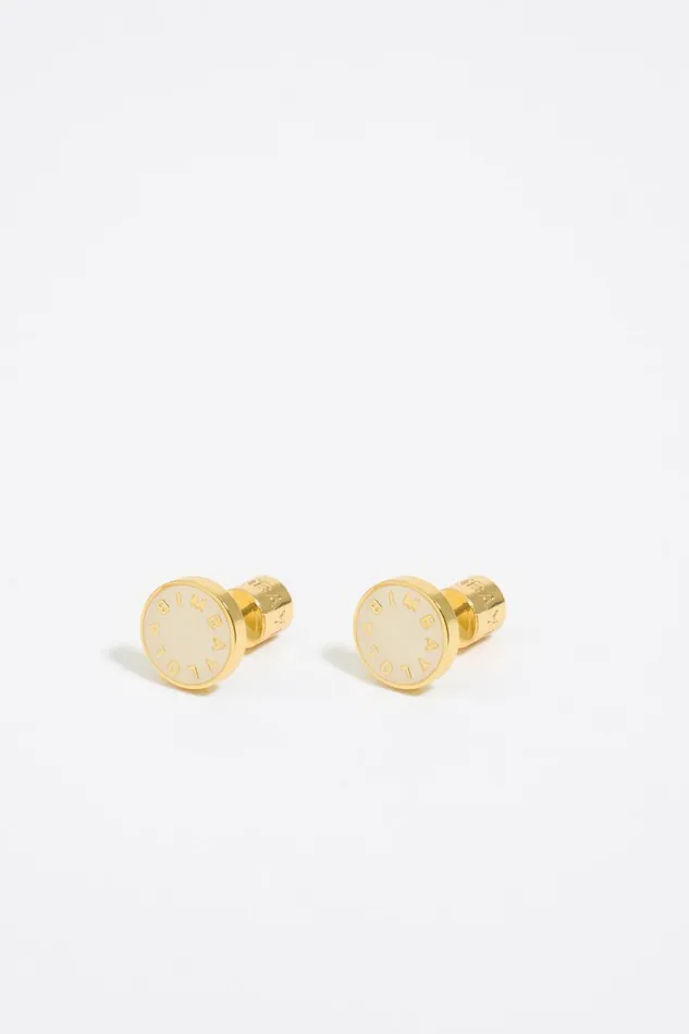 Ivory Logo Earrings Ivory Women Bimba Y Lola Jewelry Ivory Logo Earrings Ivory Women Bimba Y Lola Jewelry