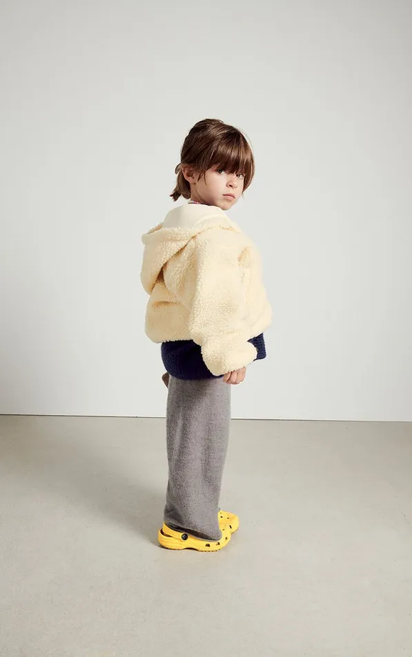 Jacket Hoktown Ecru Kids American Vintage Jackets and Coats Jacket Hoktown Ecru Kids American Vintage Jackets and Coats
