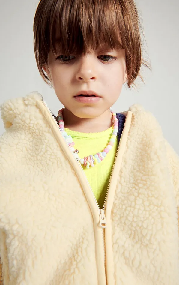 Jacket Hoktown Ecru Kids American Vintage Jackets and Coats Jacket Hoktown Ecru Kids American Vintage Jackets and Coats