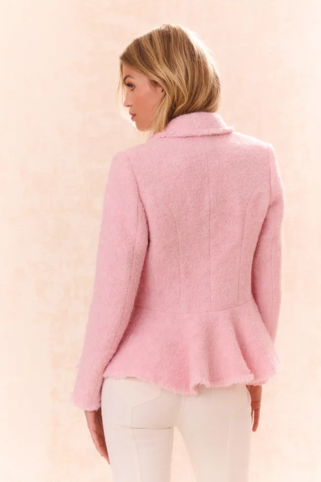 Jackets and Coats Women LoveShackFancy Morrow Tailored Jacket Heavenly Pink