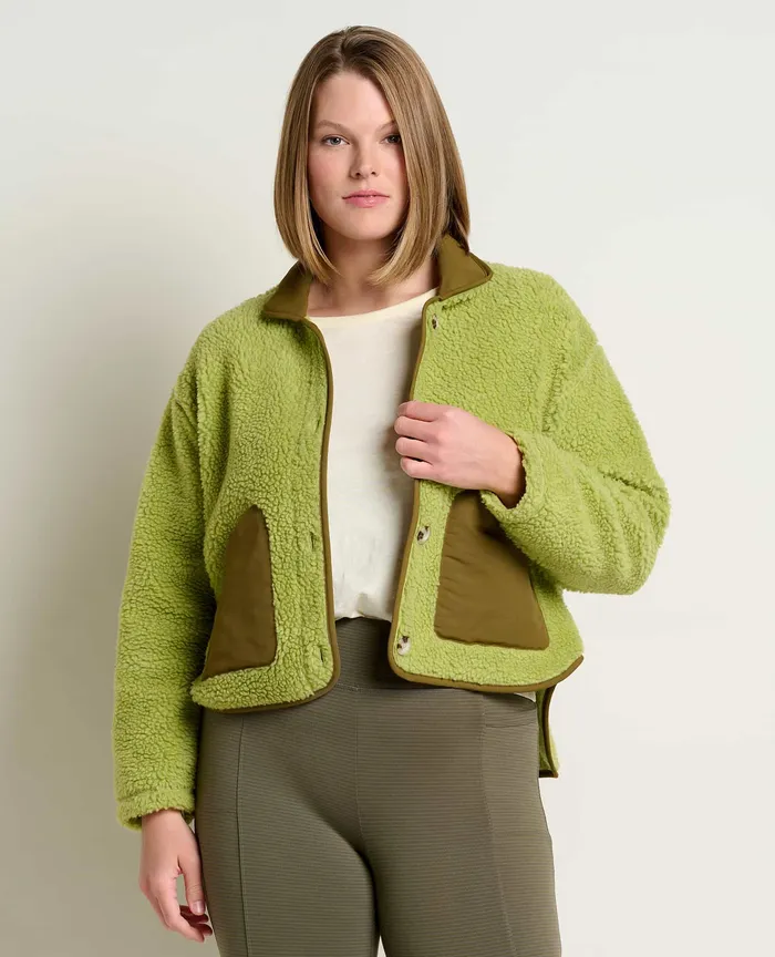 Jackets and Layers Sespe Jacket Lime 8211 ToadandCo Women8217s