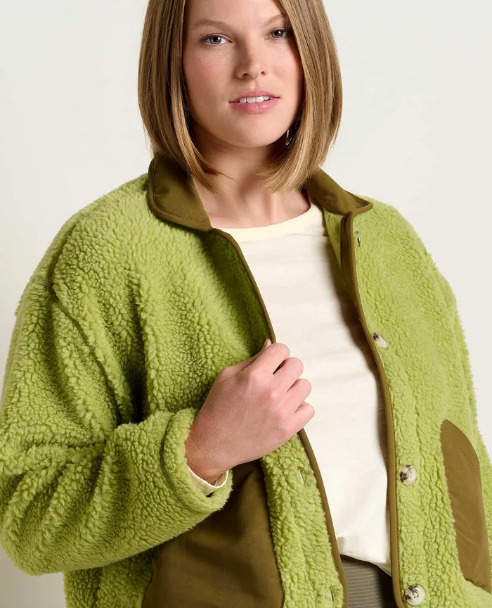 Jackets and Layers Sespe Jacket Lime 8211 ToadandCo Women8217s