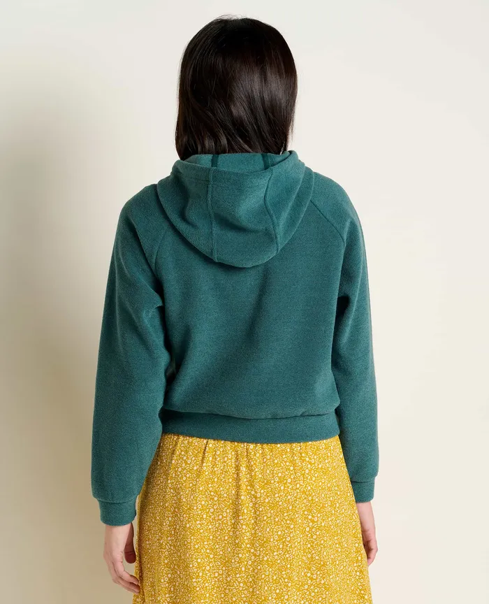 Jackets and Layers Women8217s Whitney Terry Zip Hoodie Jasper ToadandCo