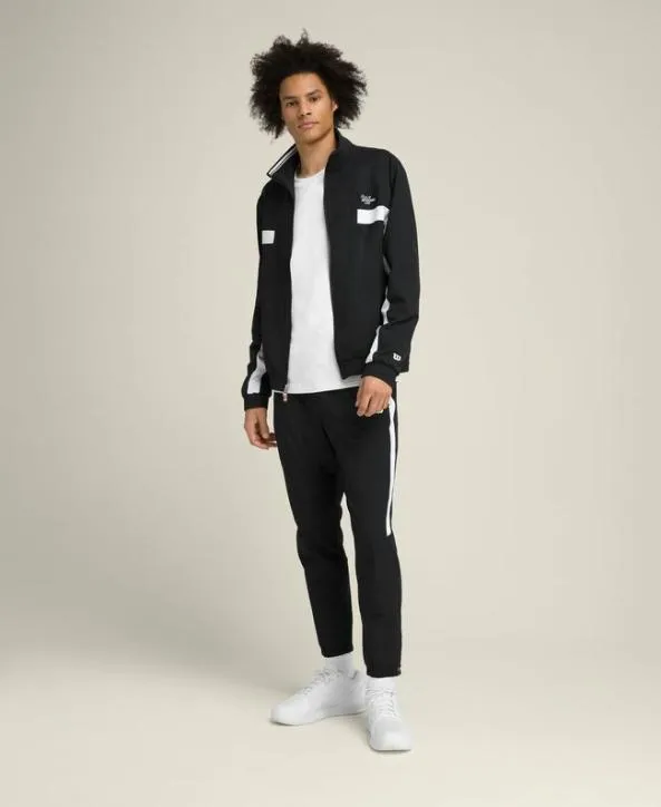 Jackets and Vests Men Wilson Grand Slam Jacket Blackwhite White Jackets and Vests Men Wilson Grand Slam Jacket Blackwhite White