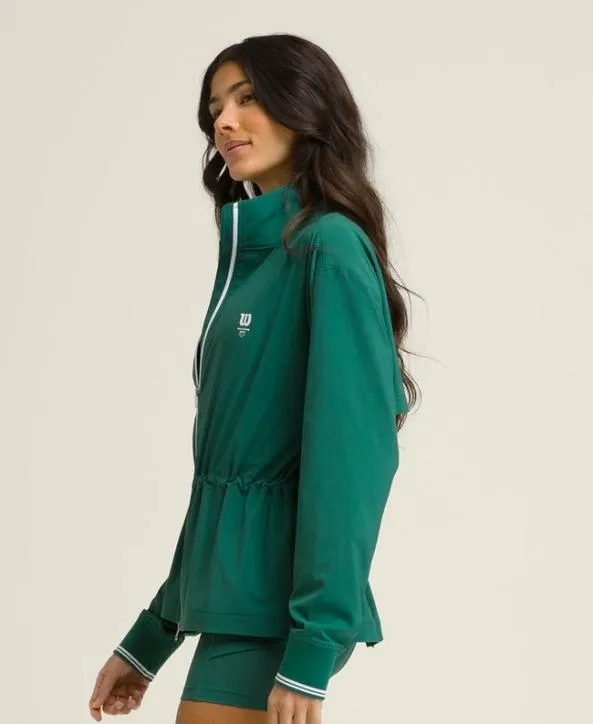 Jackets and Vests Women Wilson Sunshine Jacket Field Green Jackets and Vests Women Wilson Sunshine Jacket Field Green
