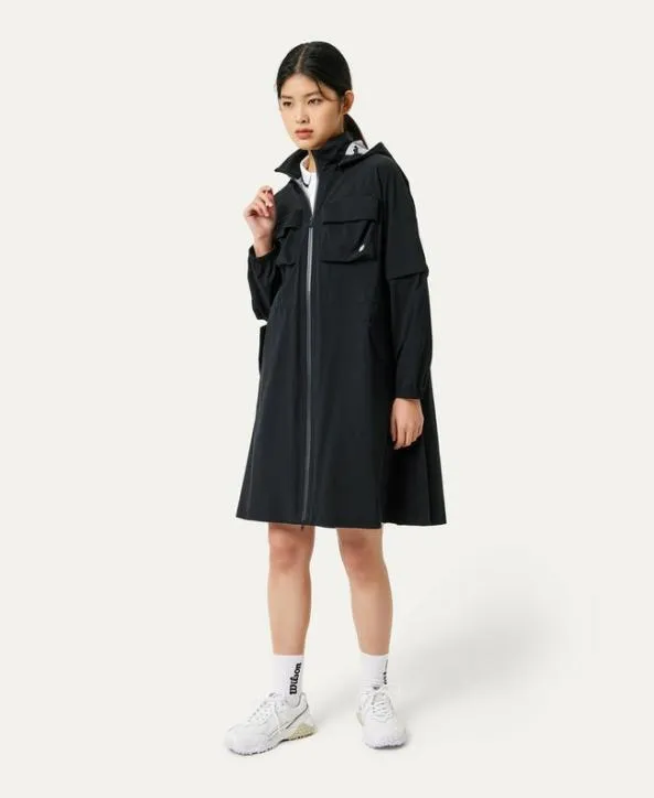 Jackets and Vests Women Wilson W Rain OnePiece Jacket Black