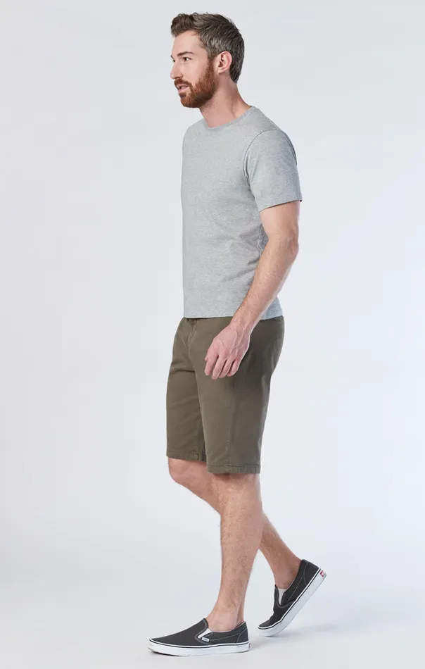 Jacob Crop Shorts In Sage Twill Men Mavi Jeans Shorts Jacob Crop Shorts In Sage Twill Men Mavi Jeans Shorts