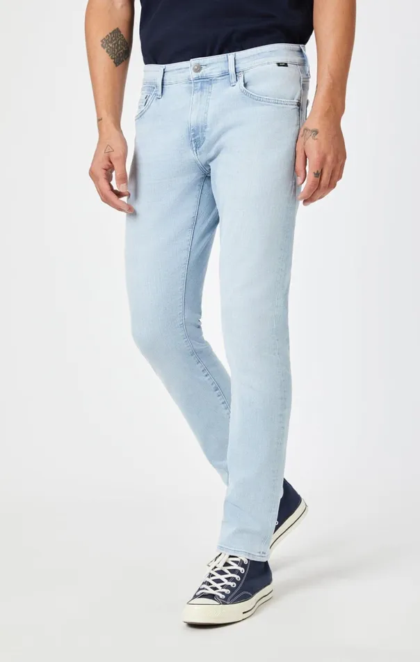 Jake Slim Leg In Bleached Tonal Organic Vintage Men Mavi Jeans Denim Jake Slim Leg In Bleached Tonal Organic Vintage Men Mavi Jeans Denim