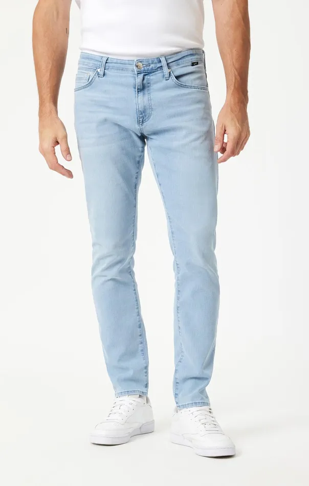 Jake Slim Leg In Ice Blue Williamsburg Men Mavi Jeans Denim Jake Slim Leg In Ice Blue Williamsburg Men Mavi Jeans Denim