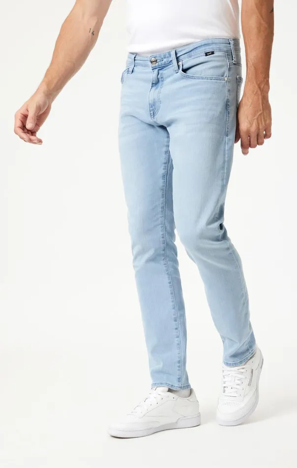 Jake Slim Leg In Ice Blue Williamsburg Men Mavi Jeans Denim Jake Slim Leg In Ice Blue Williamsburg Men Mavi Jeans Denim