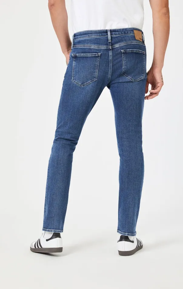 Jake Slim Leg In Mid Organic Vintage Men Mavi Jeans Denim Jake Slim Leg In Mid Organic Vintage Men Mavi Jeans Denim