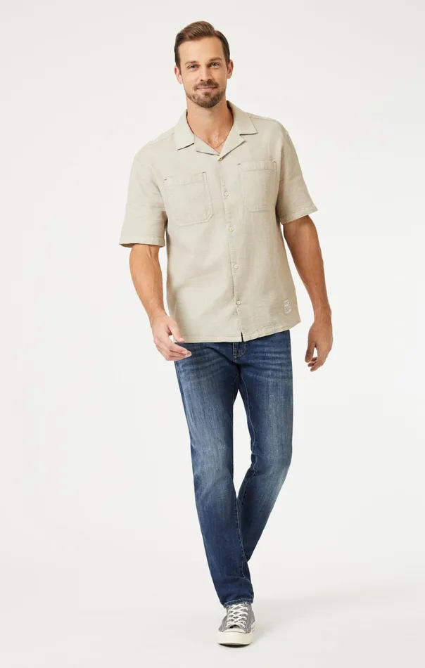 Jake Slim Leg In Mid Used Williamsburg Men Mavi Jeans Denim