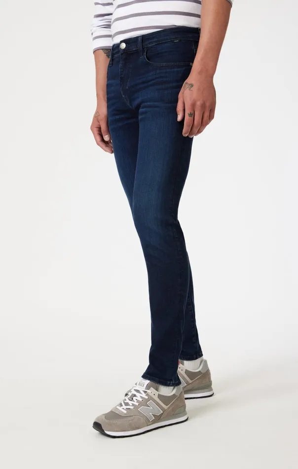 James Skinny In Deep Indigo Supermove Men Mavi Jeans Denim James Skinny In Deep Indigo Supermove Men Mavi Jeans Denim