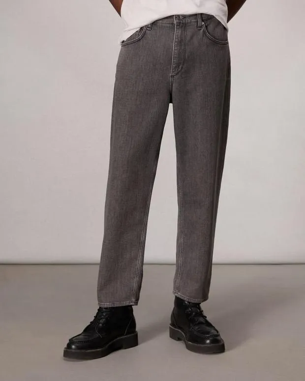 Jeans Men Rag and Bone Rbtaper Fit Jean Rbstride Denim Charcoal
