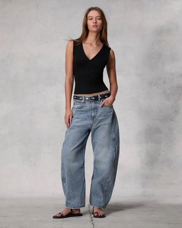 Jeans Women Rag and Bone Charlie Ankle BarrelLeg Jean Lightweight Rigid Denim Harmony Jeans Women Rag and Bone Charlie Ankle BarrelLeg Jean Lightweight Rigid Denim Harmony