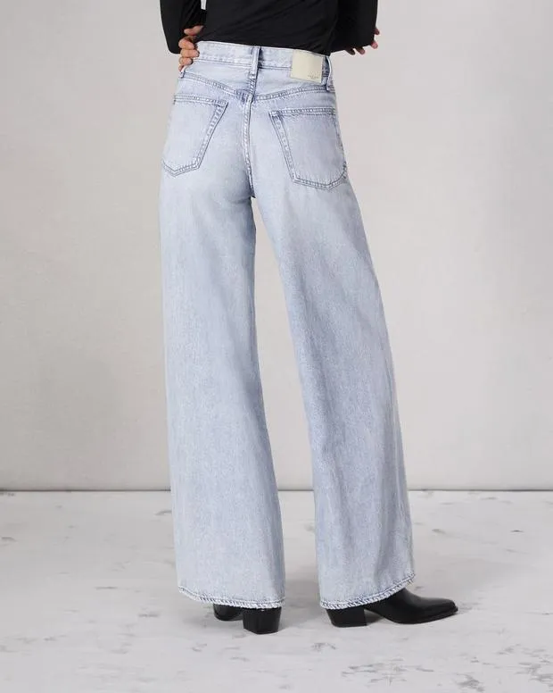 Jeans Women Rag and Bone Featherweight Sofie WideLeg Jean Featherweight Denim Kierra