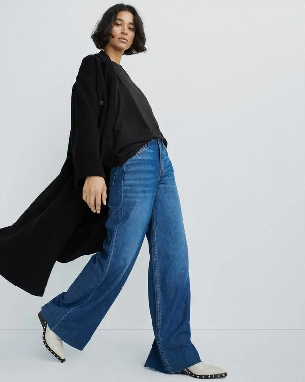 Jeans Women Rag and Bone Featherweight Sofie WideLeg Jean Featherweight Denim Otto