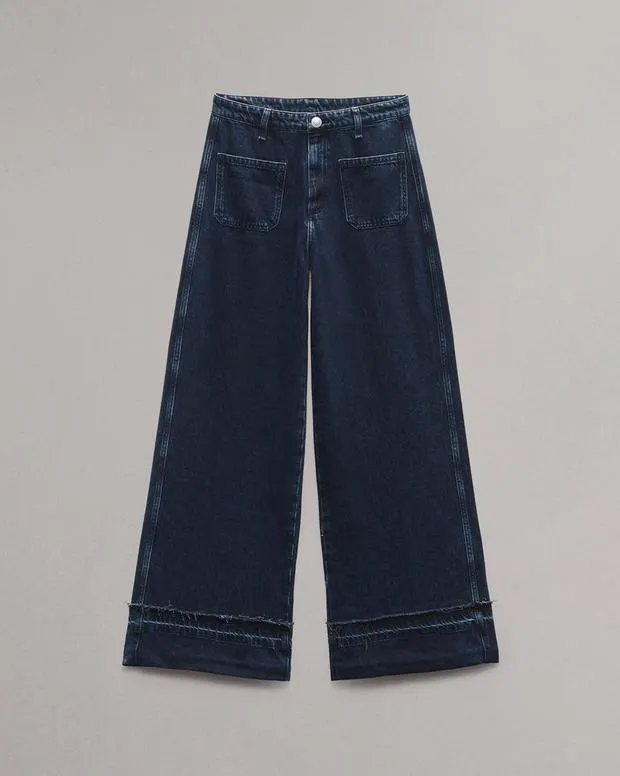 Jeans Women Rag and Bone Marina FullLength Jean Lightweight Rigid Denim Elenna