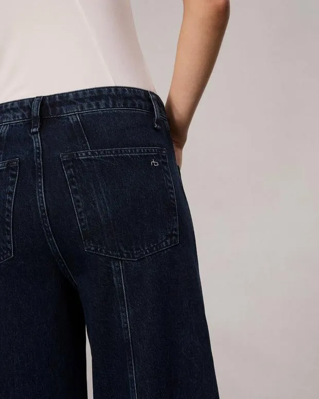 Jeans Women Rag and Bone Marina FullLength Jean Lightweight Rigid Denim Elenna