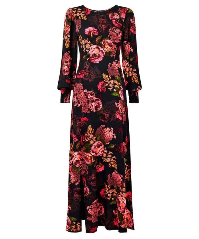 Joe Browns Dresses Women Dramatic Florals Jersey Dress Black Joe Browns Dresses Women Dramatic Florals Jersey Dress Black