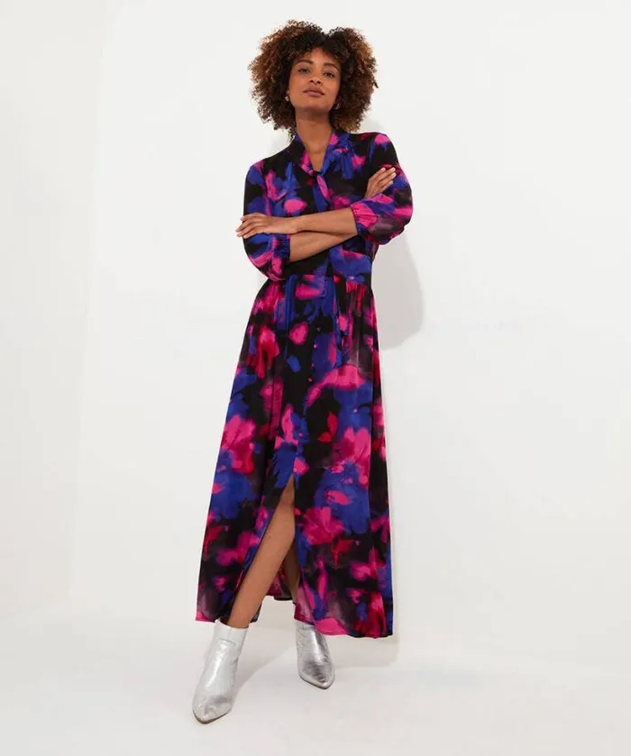 Joe Browns Dresses Women Emelda Printed Dress Pink Joe Browns Dresses Women Emelda Printed Dress Pink