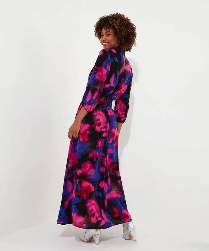Joe Browns Dresses Women Emelda Printed Dress Pink Joe Browns Dresses Women Emelda Printed Dress Pink
