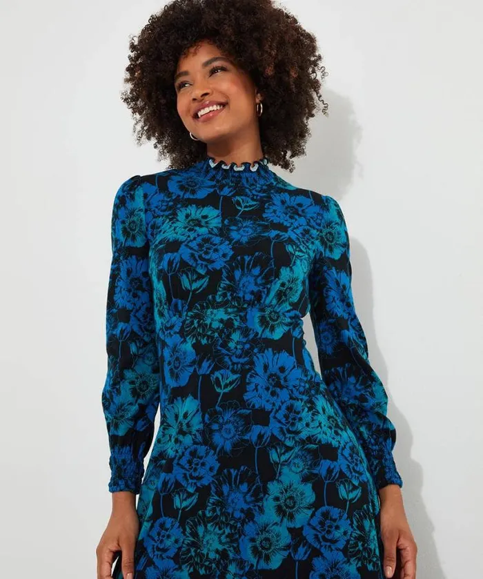 Joe Browns Dresses Women Ophelia Jersey Dress Blue Joe Browns Dresses Women Ophelia Jersey Dress Blue